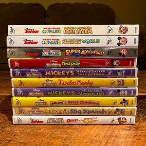 Mickey Mouse Clubhouse bundle of 10 DVDs!!!
